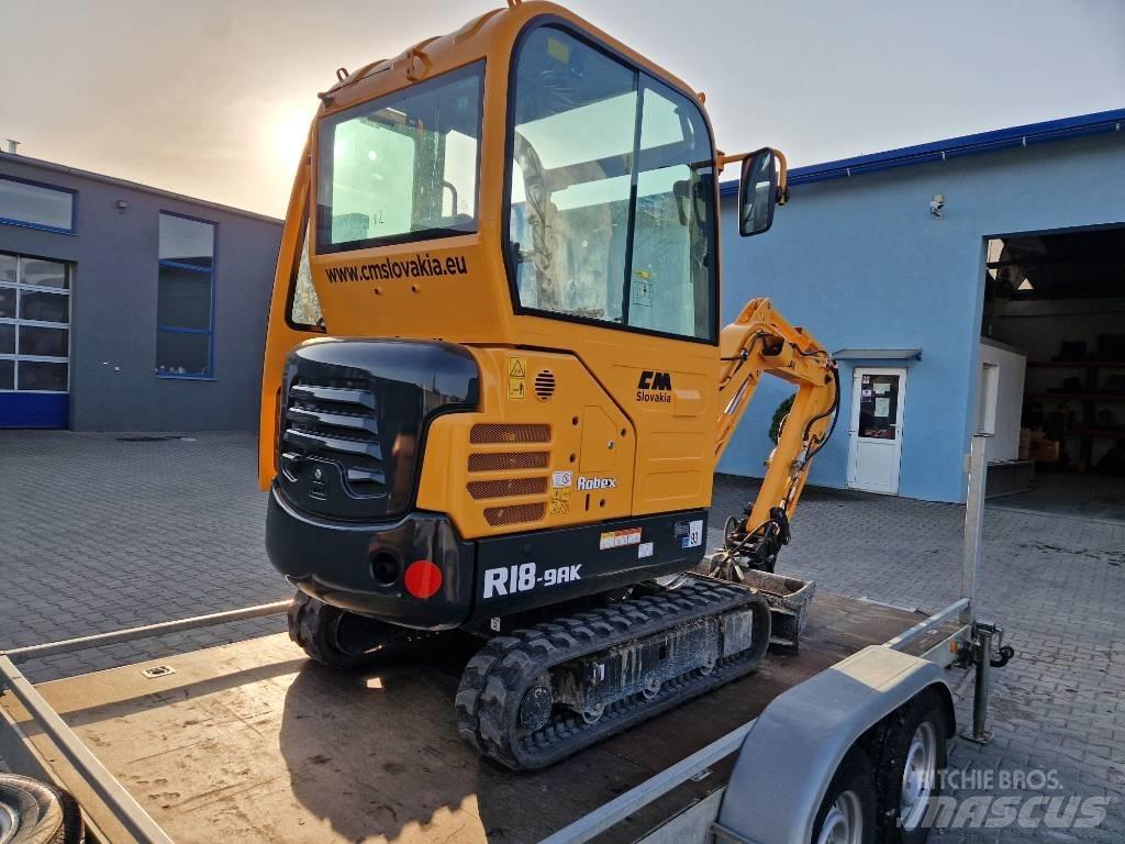 Hyundai R18-9AK Mini bageri < 7t