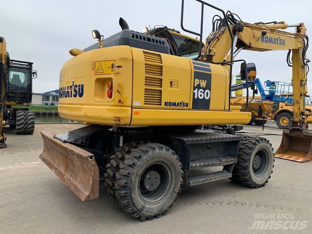 Komatsu PW160-8 Bageri točkaši