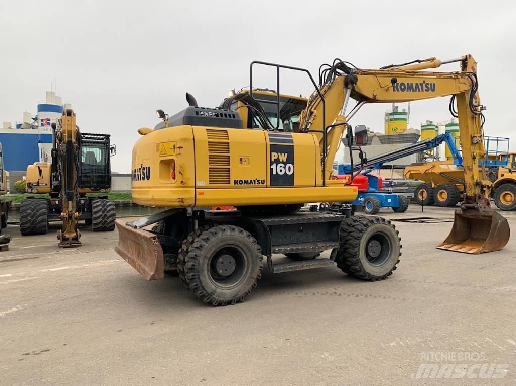 Komatsu PW160-8 Bageri točkaši