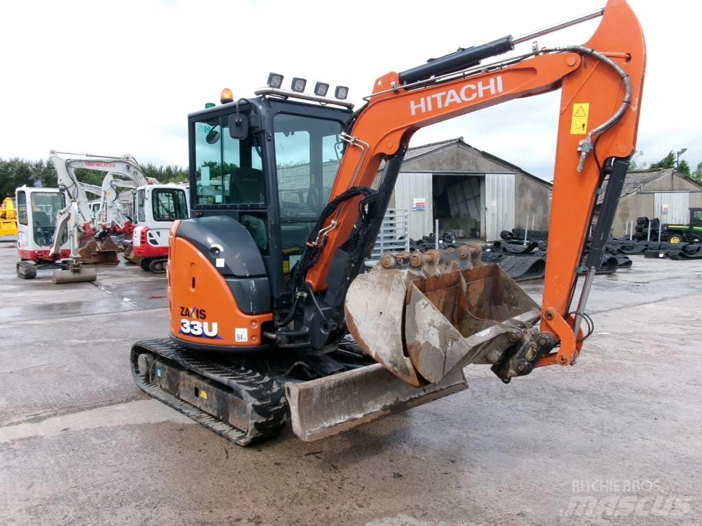 Hitachi Zaxis 33U-6 Mini bageri < 7t