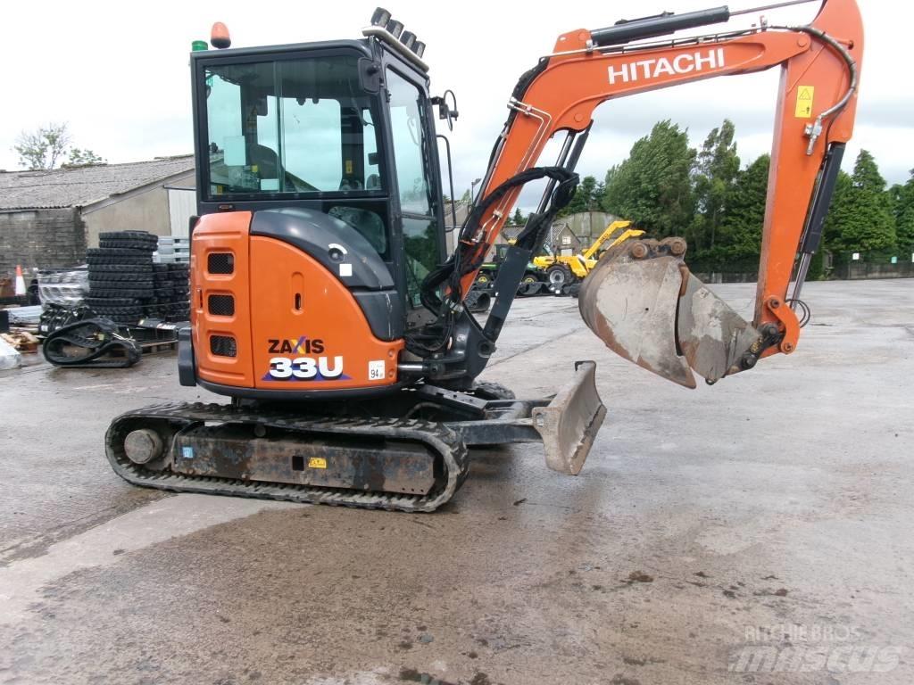 Hitachi Zaxis 33U-6 Mini bageri < 7t
