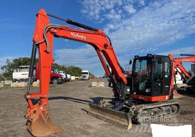 Kubota KX080-4S2 Bageri guseničari