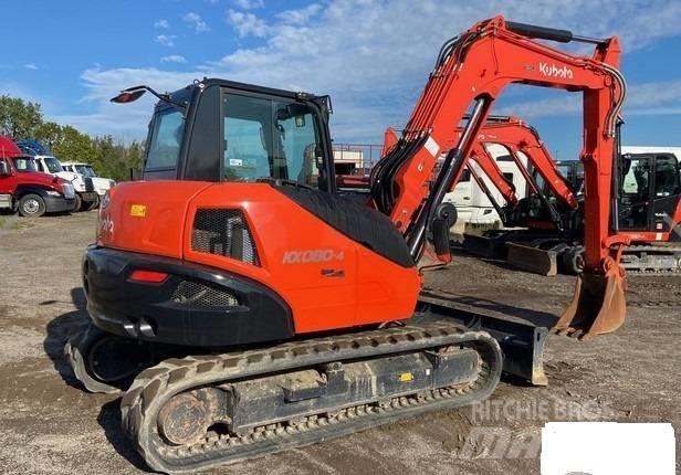 Kubota KX080-4S2 Bageri guseničari