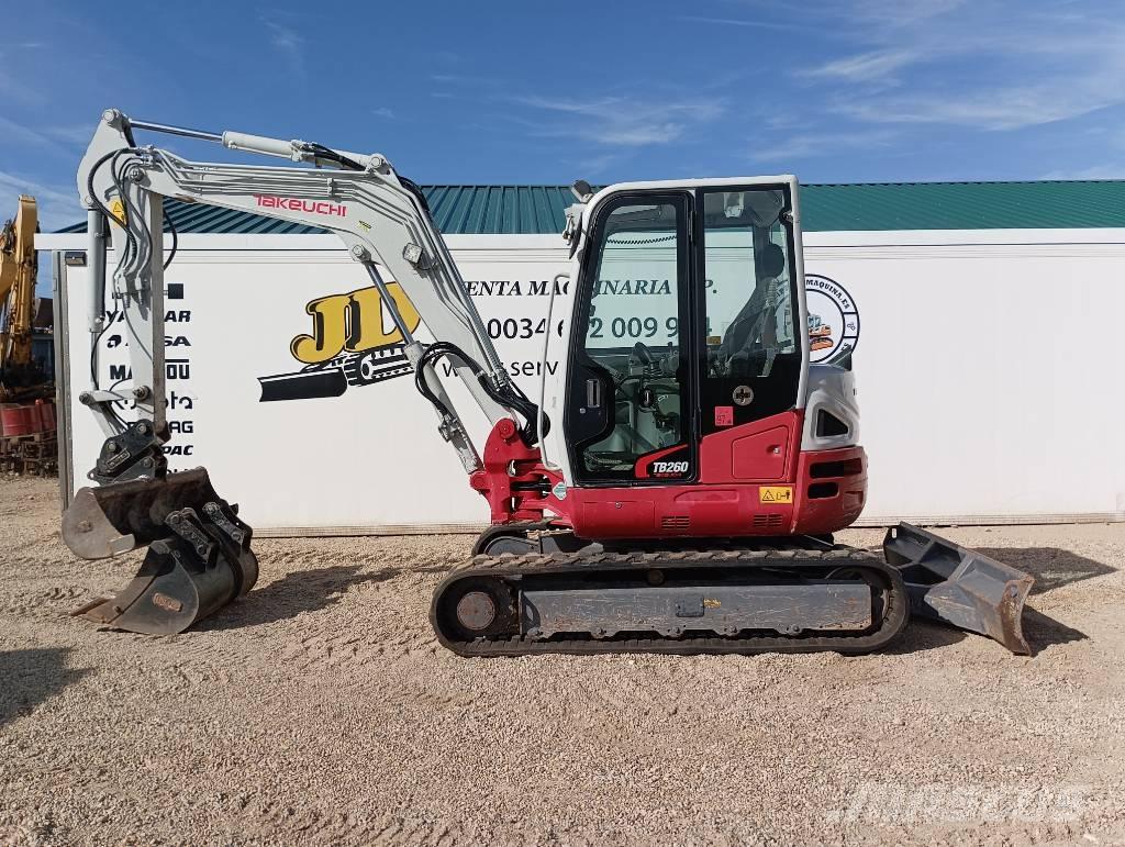 Takeuchi TB 260 Mini bageri < 7t
