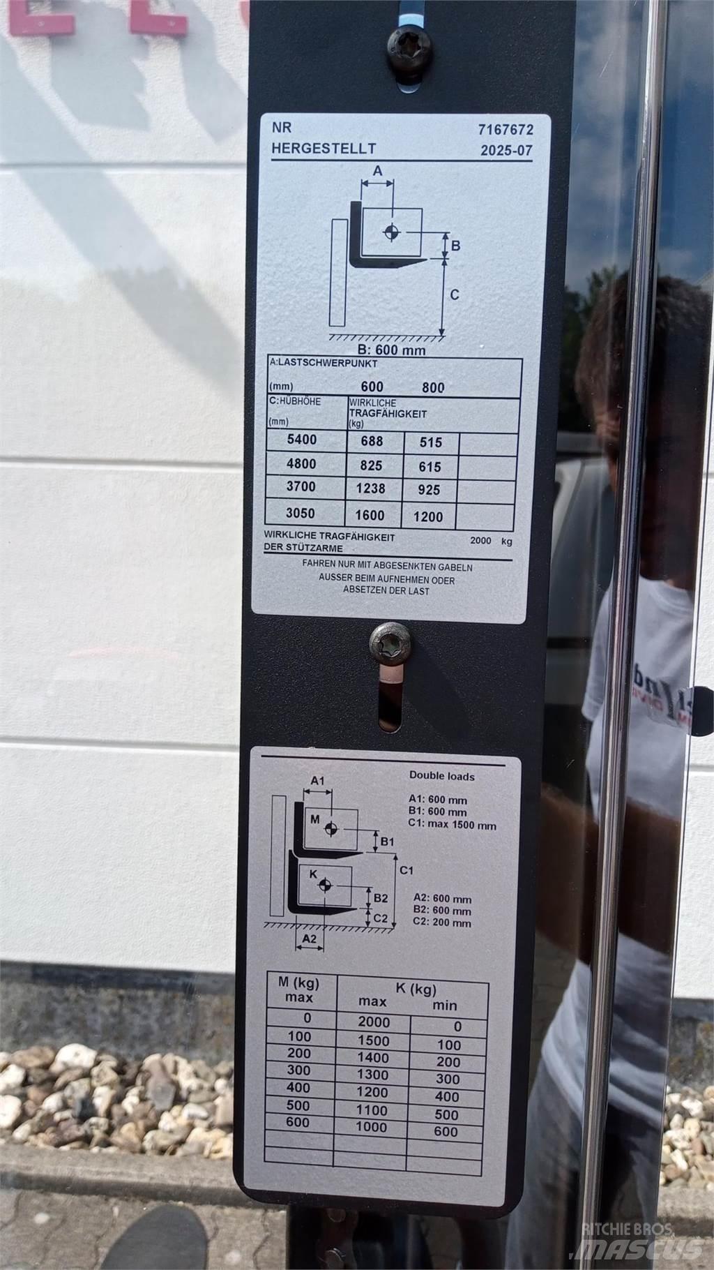 Toyota SWE160L Ručni električni viljuškar