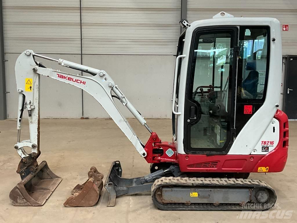 Takeuchi TB 216 Mini bageri < 7t