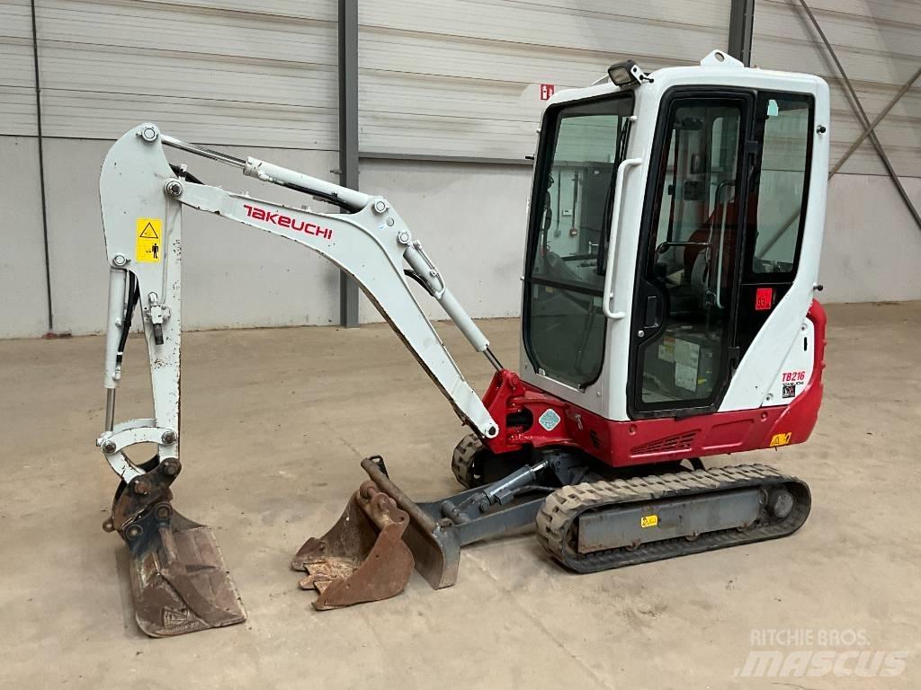 Takeuchi TB 216 Mini bageri < 7t