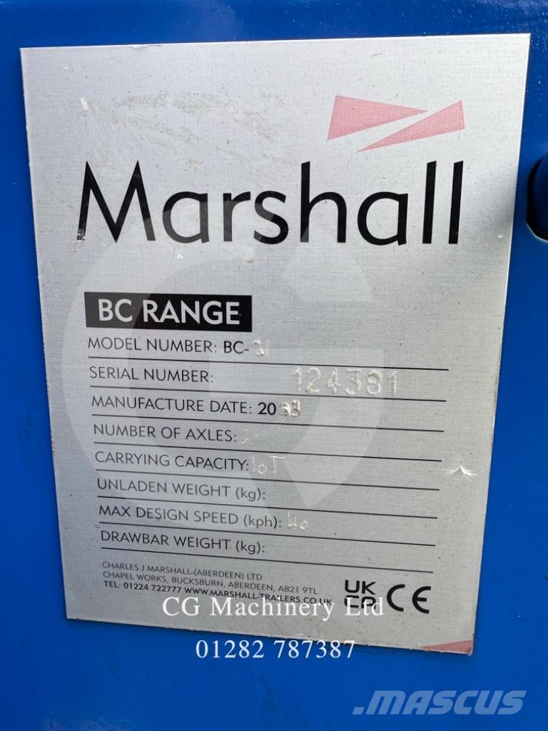 Marshall BC21 Prikolice za bale