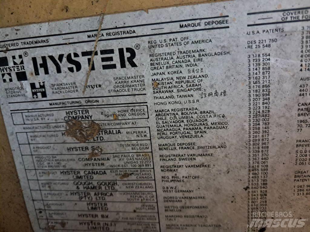 Hyster H2.50J Dizelski viljuškari