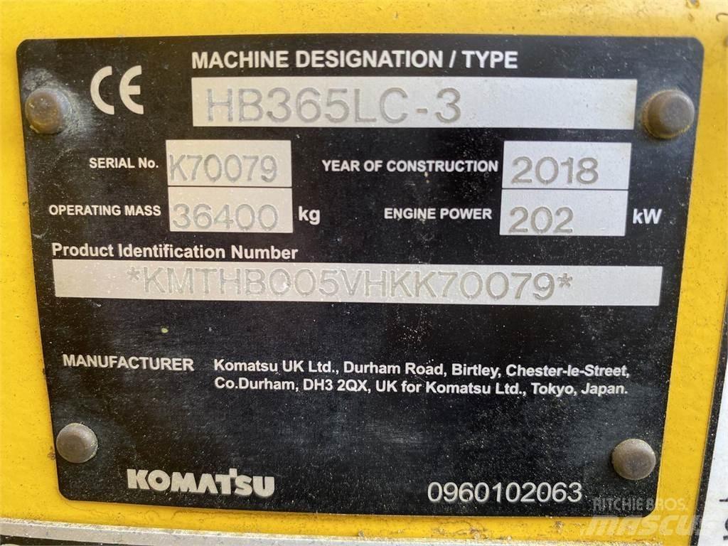 Komatsu HB365LC-3 Bageri guseničari