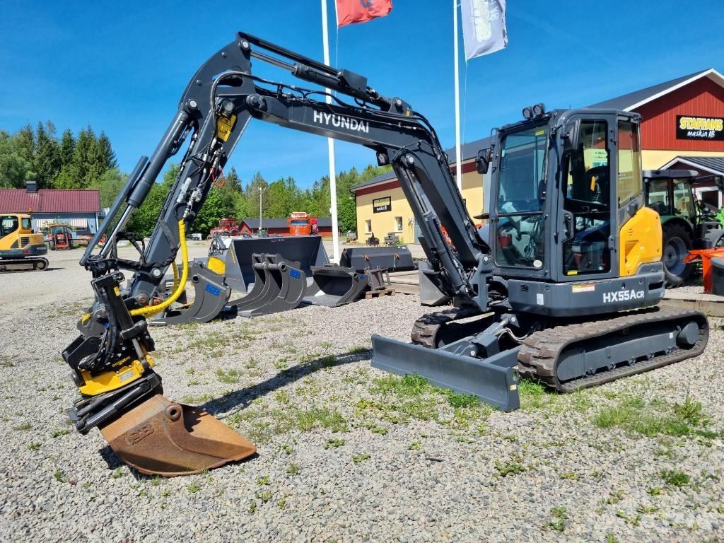 Hyundai HX 55 ACR Mini bageri < 7t