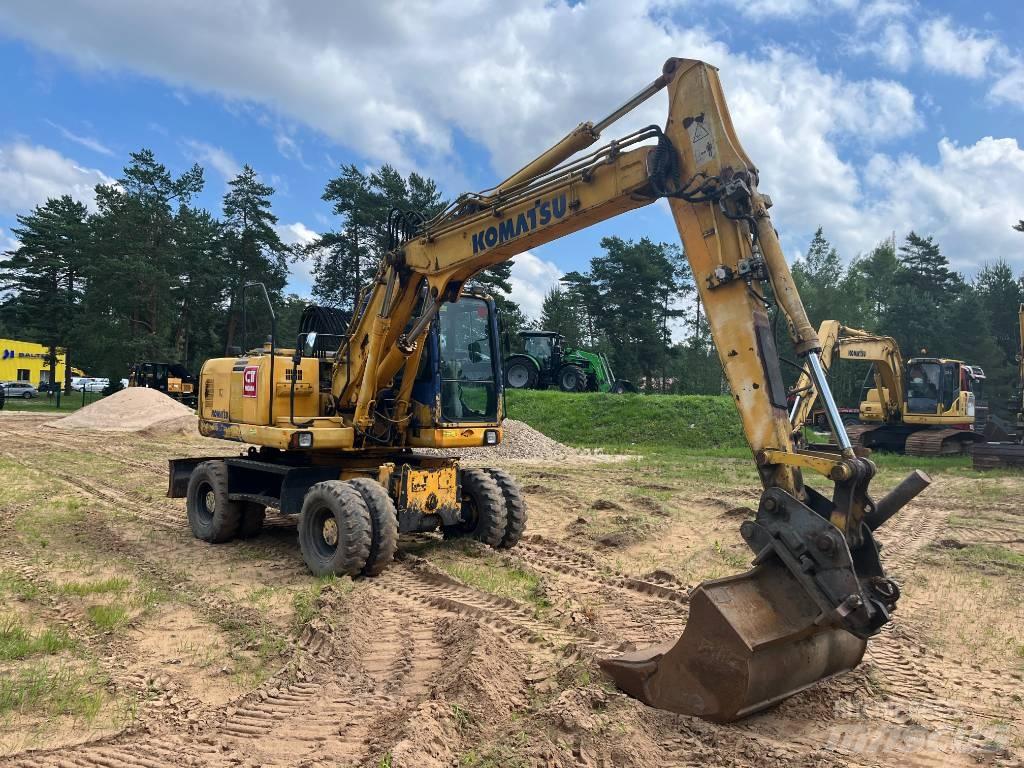 Komatsu PW 160 ES-7K Bageri točkaši