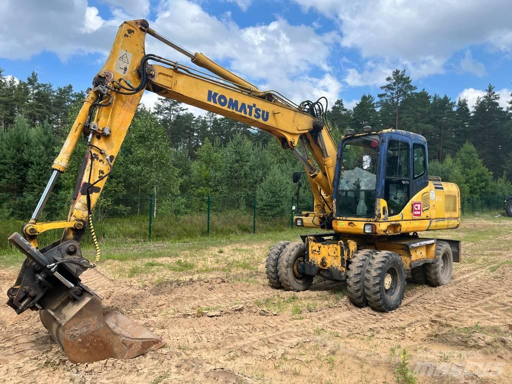 Komatsu PW 160 ES-7K Bageri točkaši
