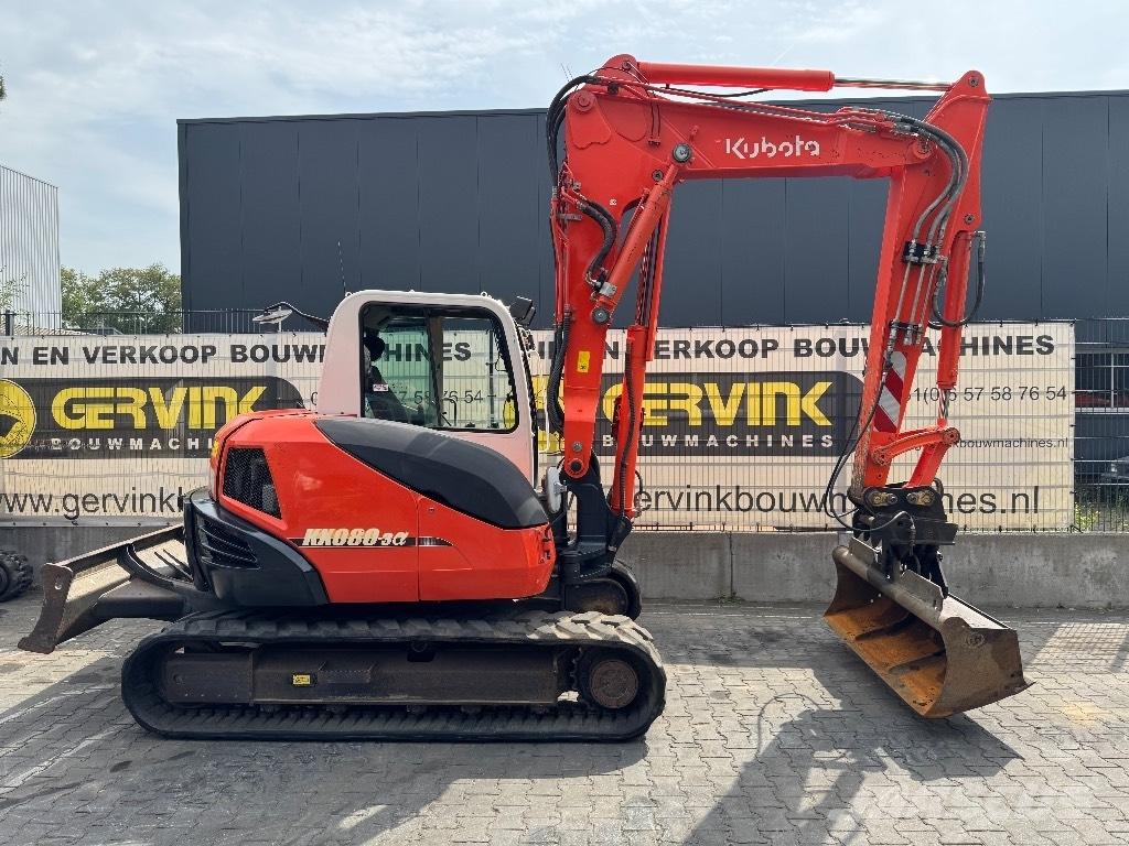 Kubota KX 080-3 A Midi bageri 7t – 12t