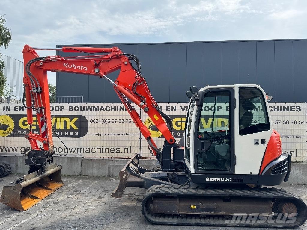 Kubota KX 080-3 A Midi bageri 7t – 12t