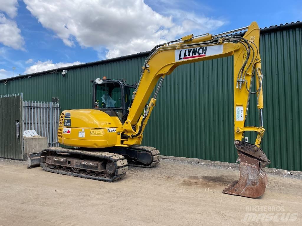 Komatsu PC 80 MR-5E0 Midi bageri 7t – 12t