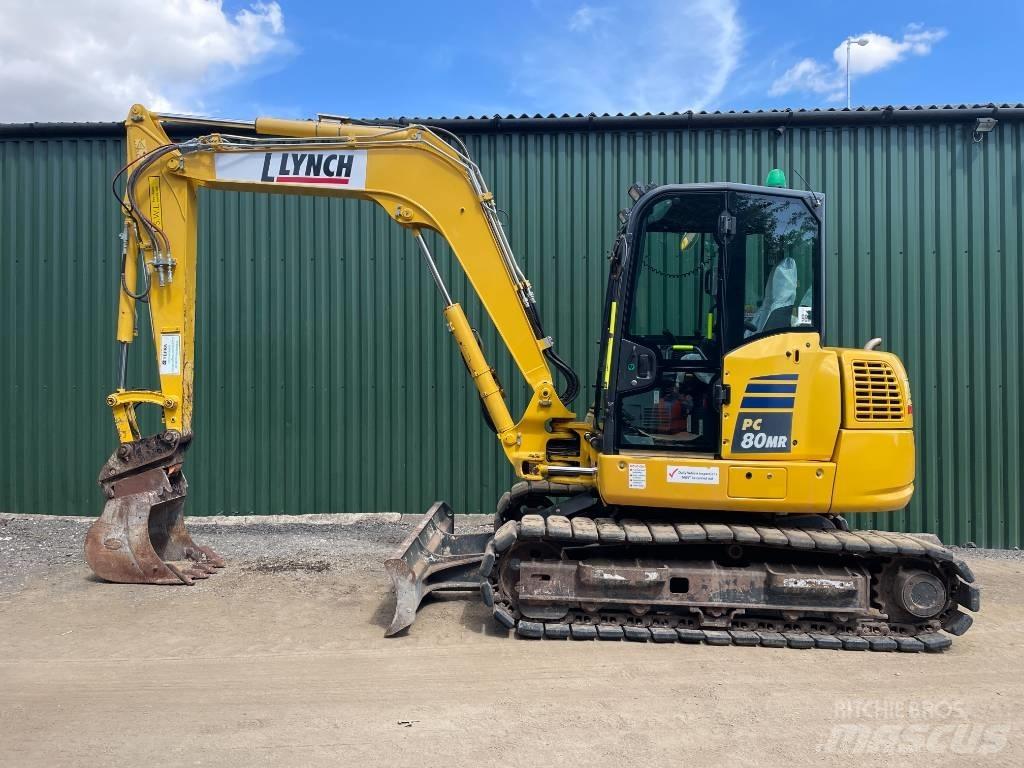 Komatsu PC 80 MR-5E0 Midi bageri 7t – 12t
