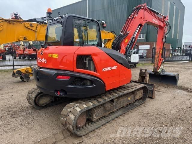 Kubota KX 080-4 Midi bageri 7t – 12t