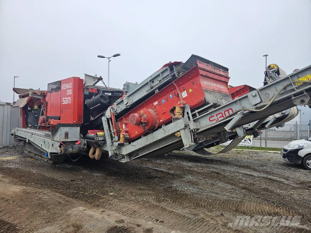 SBM Remax 300 Mobilne drobilice