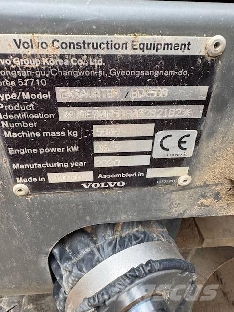 Volvo ECR58D Mini bageri < 7t