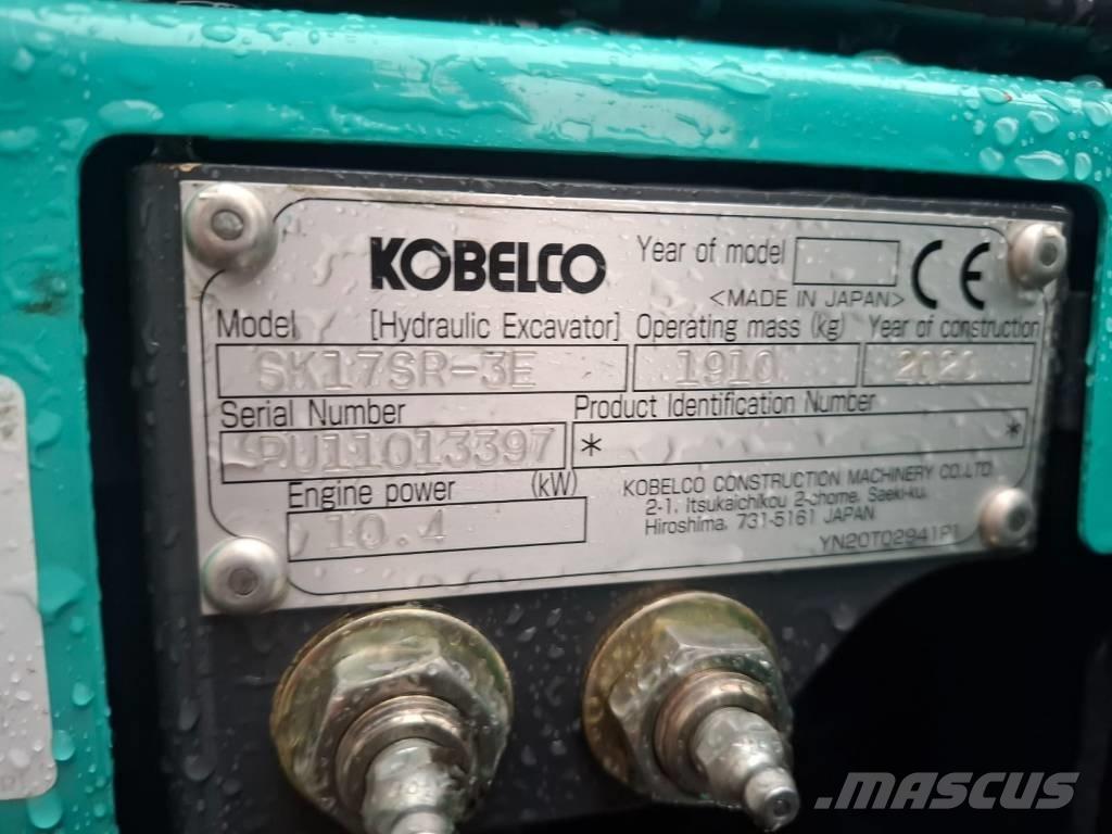 Kobelco SK 17 SR-3E Mini bageri < 7t