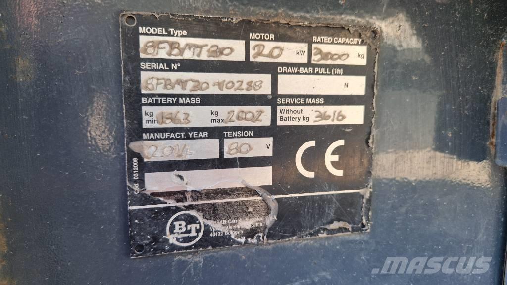 Toyota 8 FBMT 30 Električni viljuškari