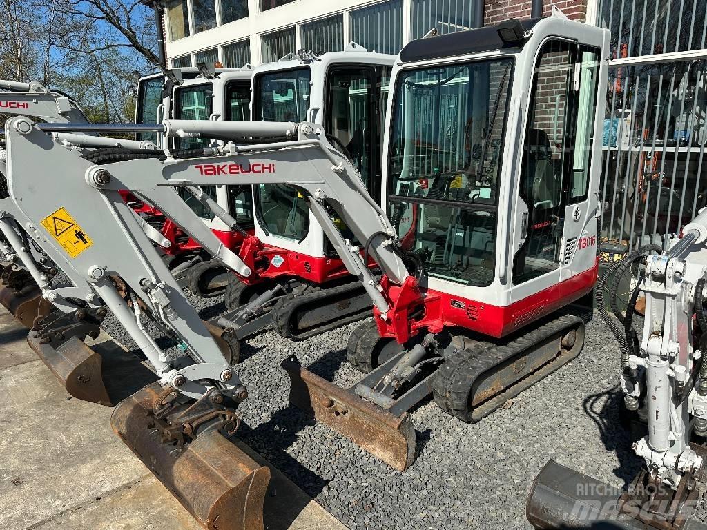 Takeuchi TB 016 Mini bageri < 7t