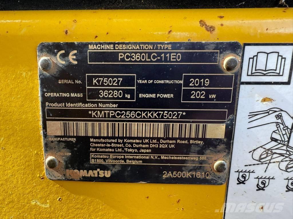 Komatsu PC 360 LC-11 Bageri guseničari