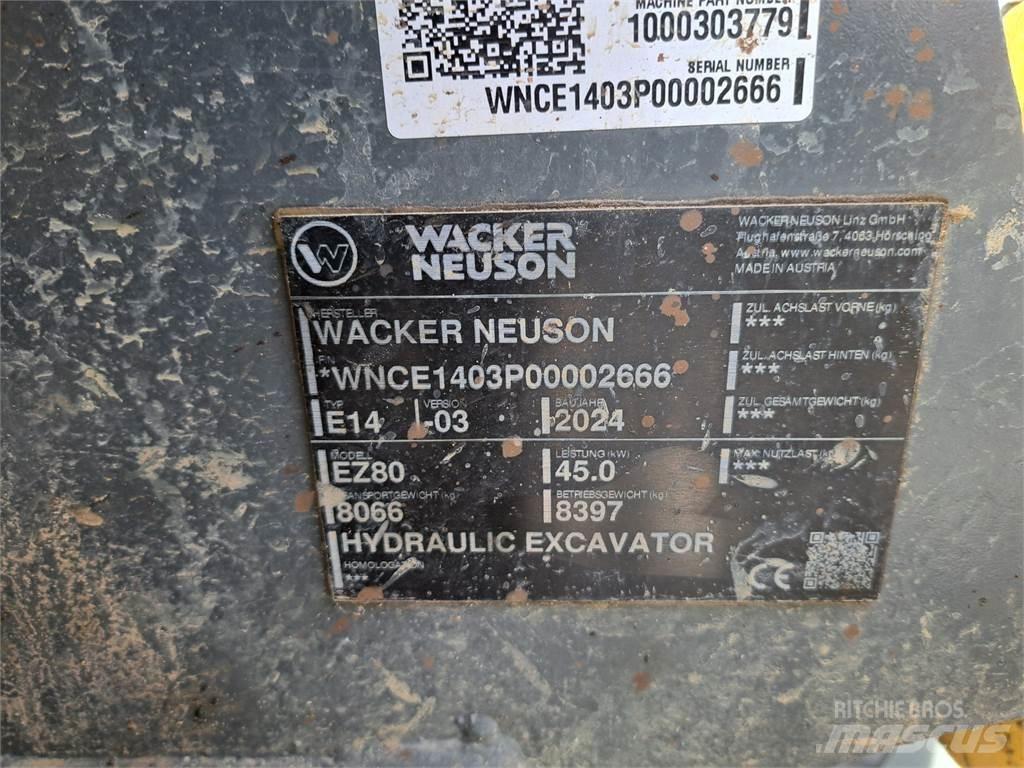 Wacker Neuson EZ80 Bageri guseničari