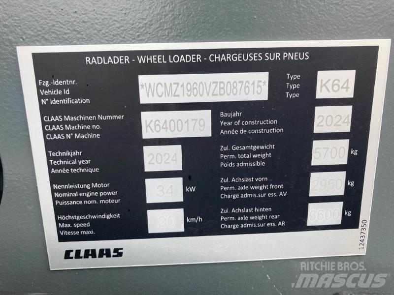 CLAAS TORION 530 Utovarivači na točkove