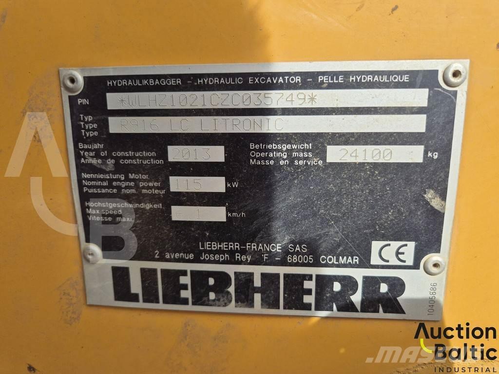 Liebherr R 916 LC Bageri guseničari