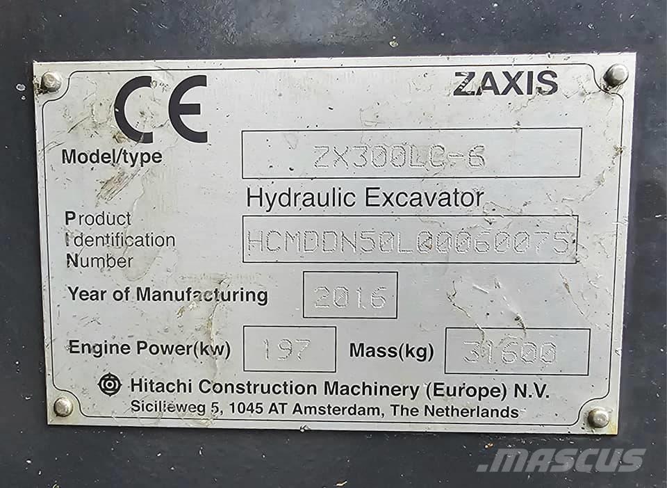 Hitachi ZX 300 LC-6 Bageri guseničari