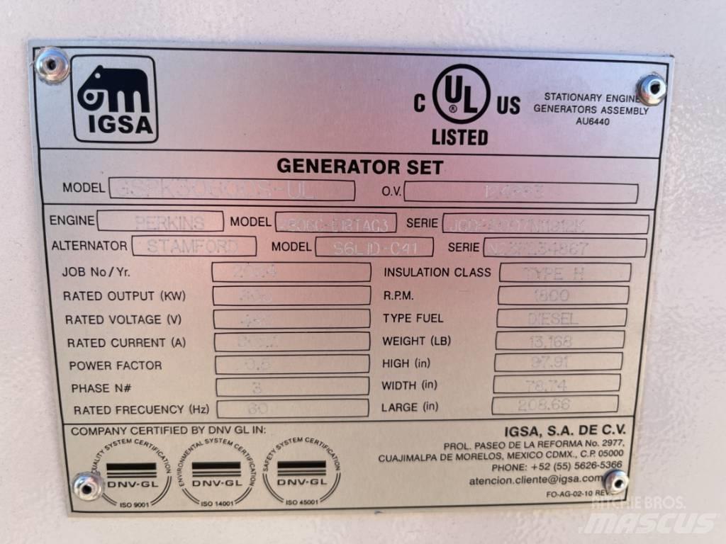  IGSA  GSPK20600L-UL Dizel generatori