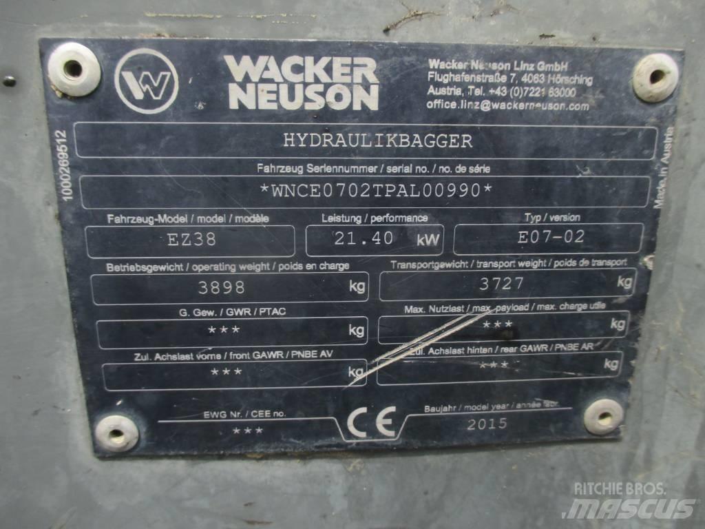 Wacker Neuson EZ 38 Bageri guseničari