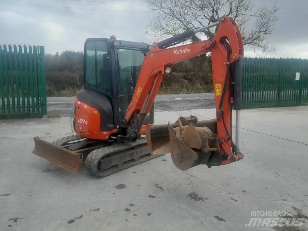 Kubota U 27-4 Mini bageri < 7t