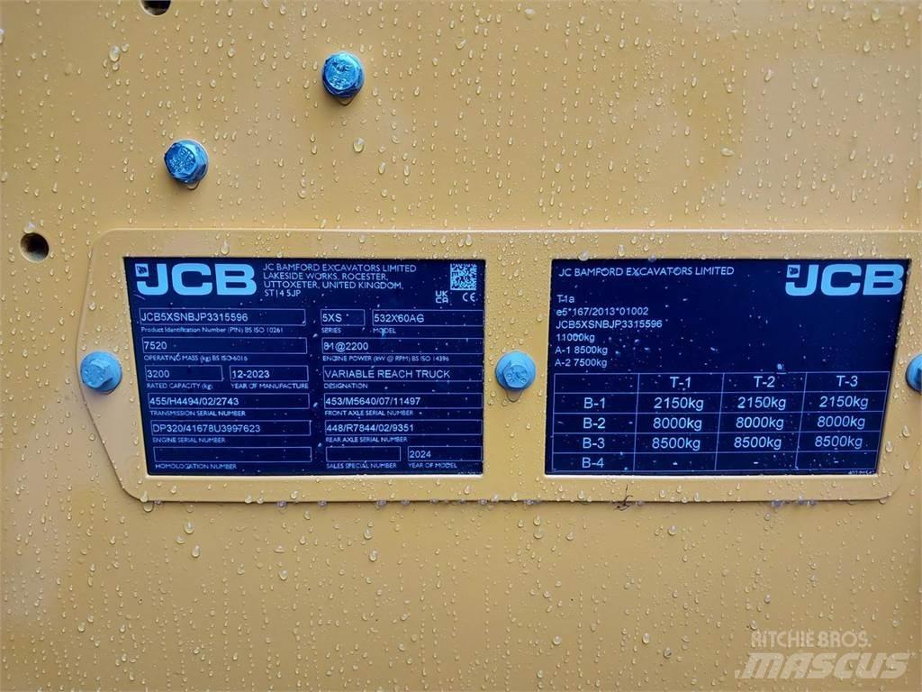 JCB 532-60 AGRI Teleskopski viljuškari