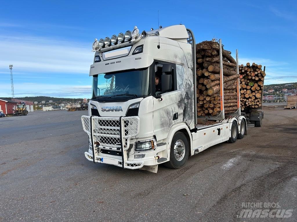 Scania R 650 Kamioni za drva Šticari