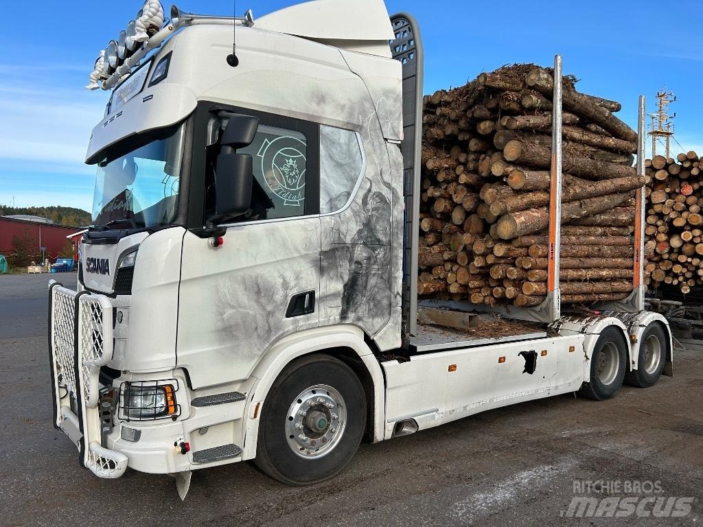 Scania R 650 Kamioni za drva Šticari