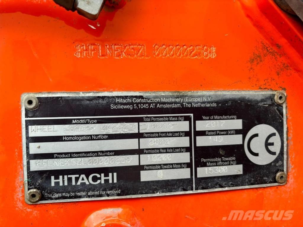 Hitachi ZW 220-6 Utovarivači na točkove