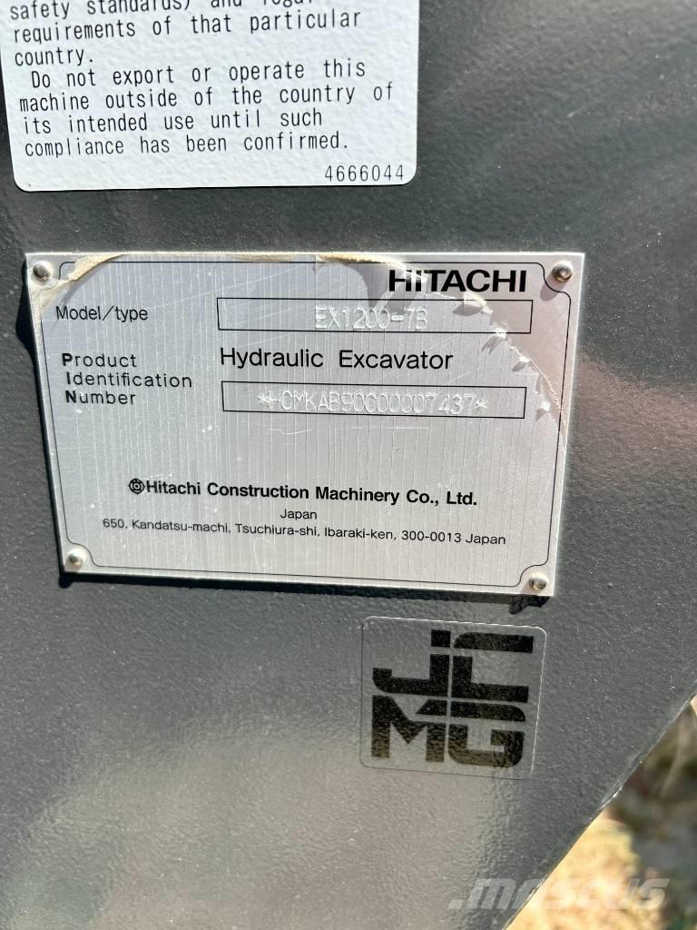 Hitachi EX 1200-7B Bageri guseničari