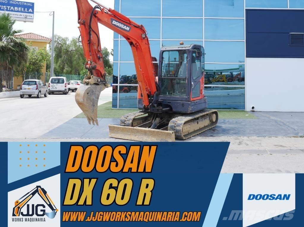 Doosan DX 60 R Mini bageri < 7t