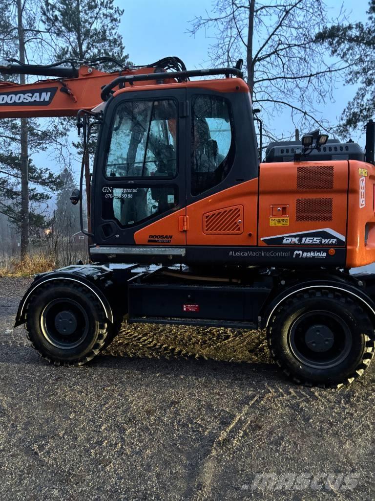 Doosan DX 165 W-7 Bageri točkaši