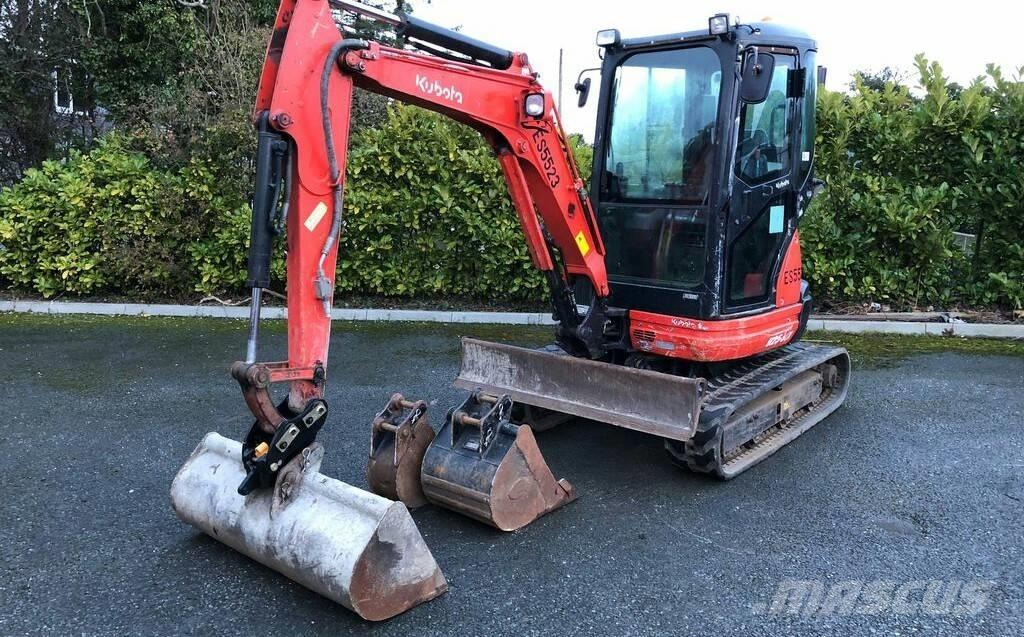 Kubota U 25 Mini bageri < 7t