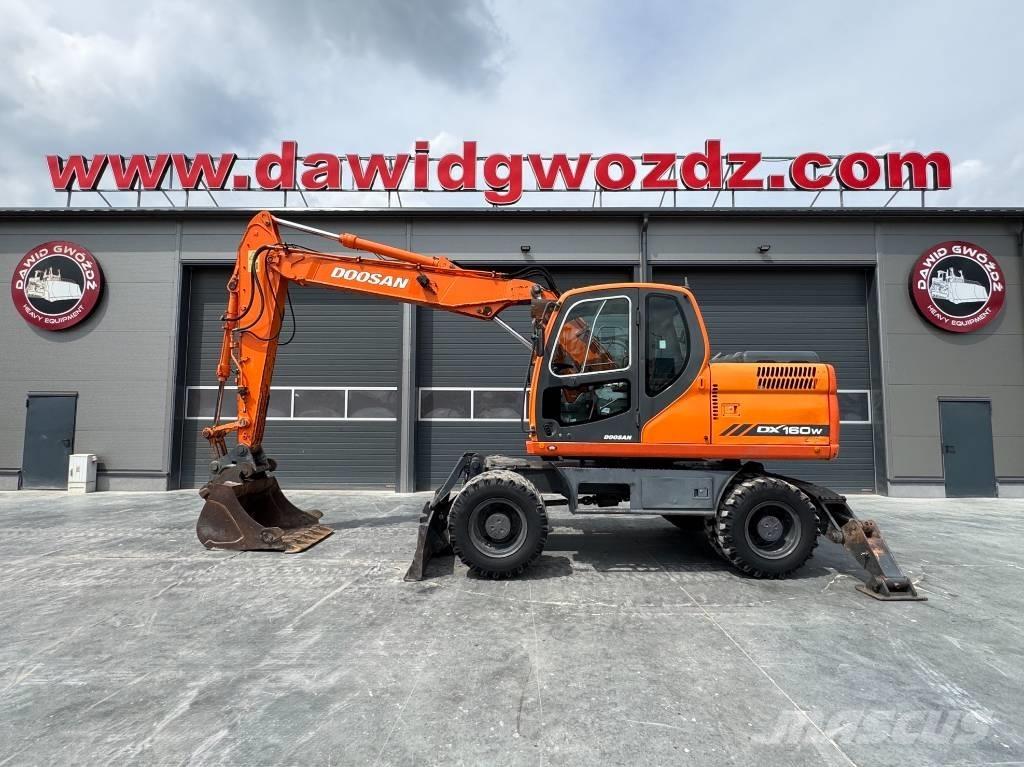 Doosan DX 160 W Bageri točkaši