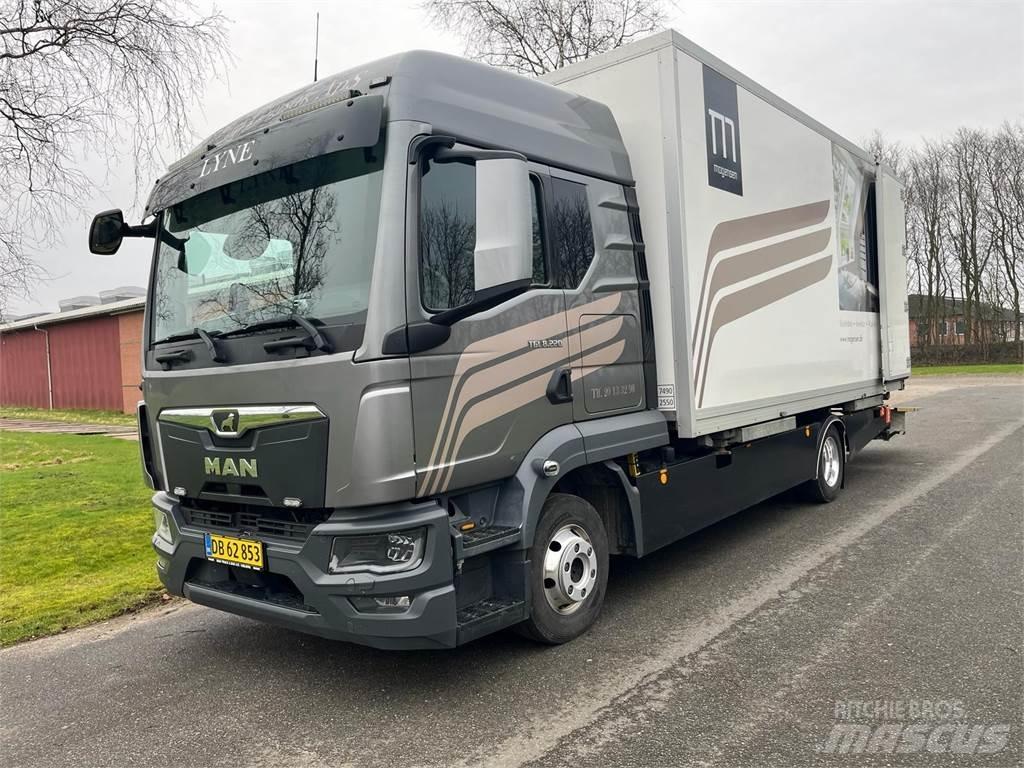 MAN TGL 8.220 Sanduk kamioni