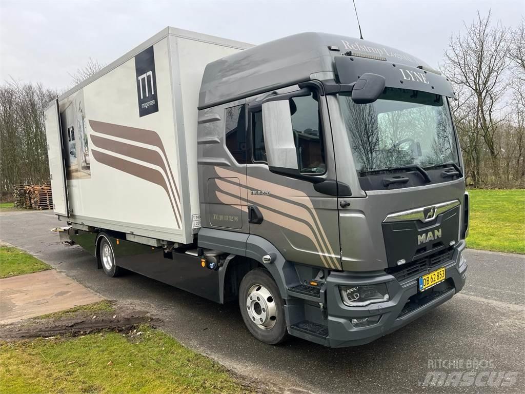 MAN TGL 8.220 Sanduk kamioni