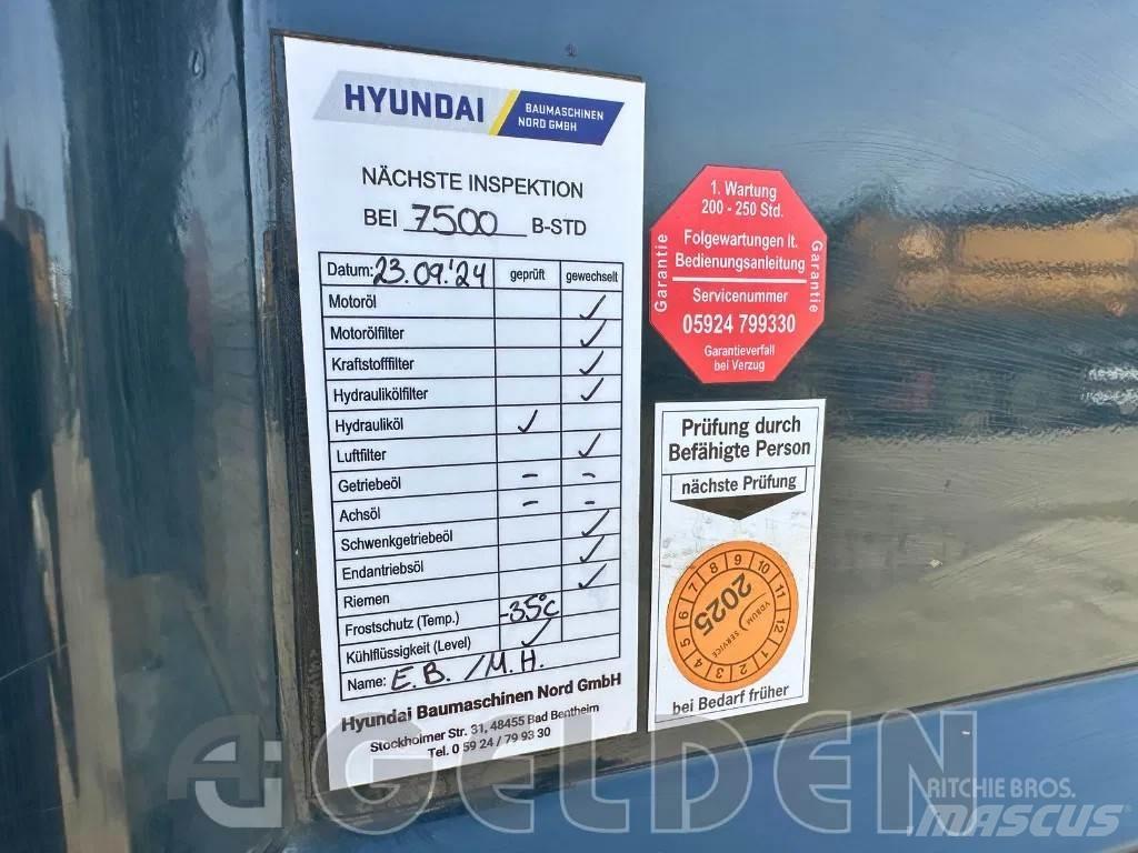 Hyundai HX260NL Bageri guseničari
