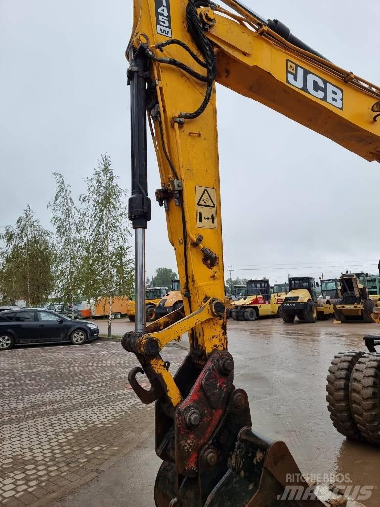 JCB JS 145 W Bageri točkaši