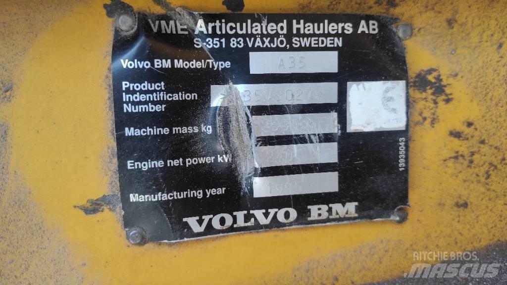 Volvo A 35 Zglobni damperi