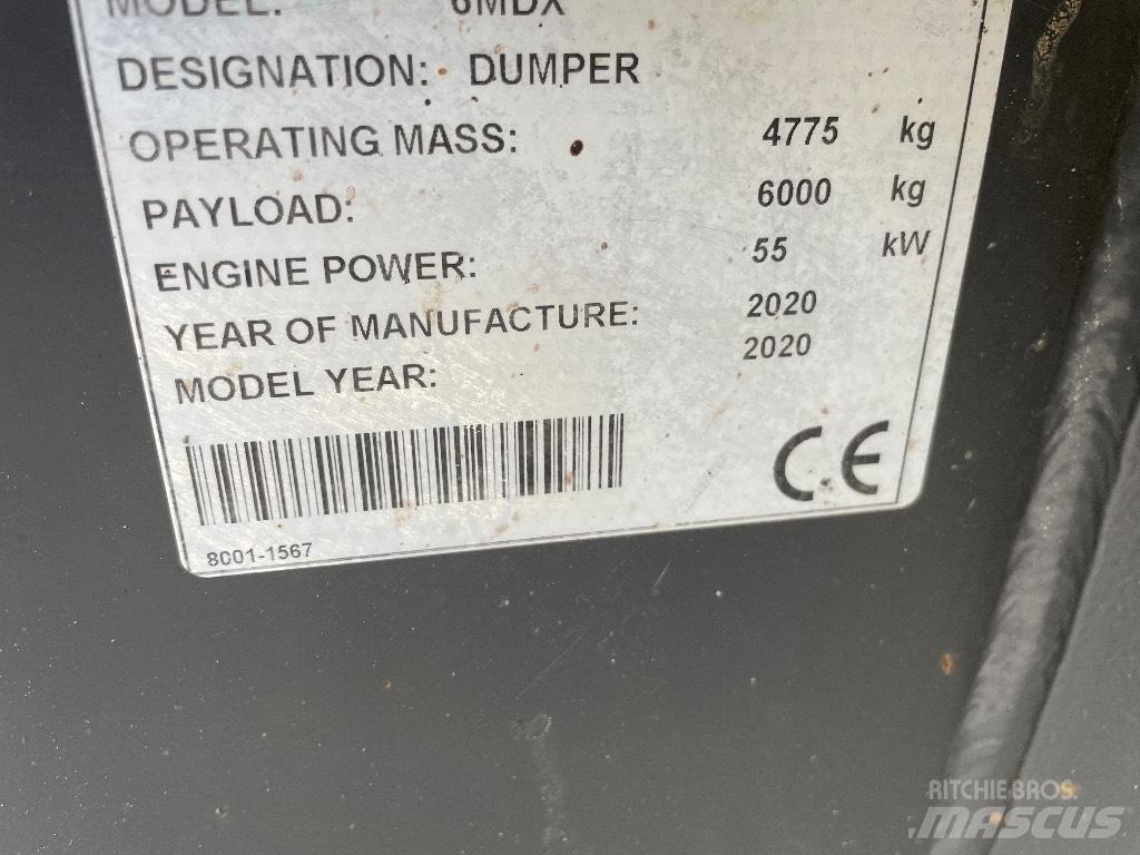 Mecalac 6 MDX Damperi za gradilište